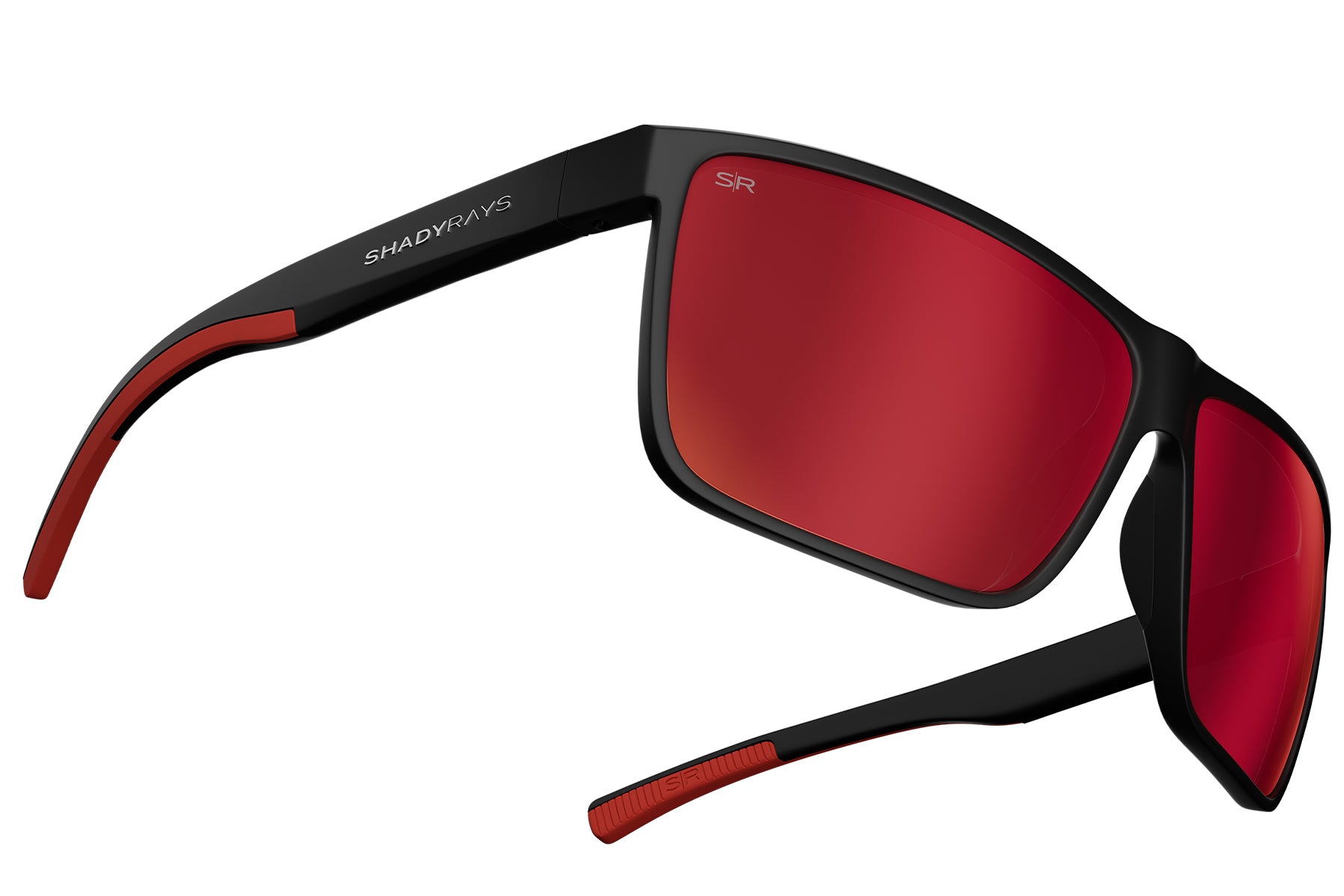 Cayman   Black Red Polarized
