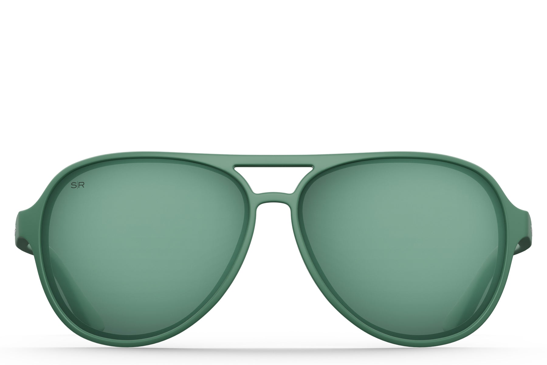 Alternative view of Aviator Crossover   Agave Polarized