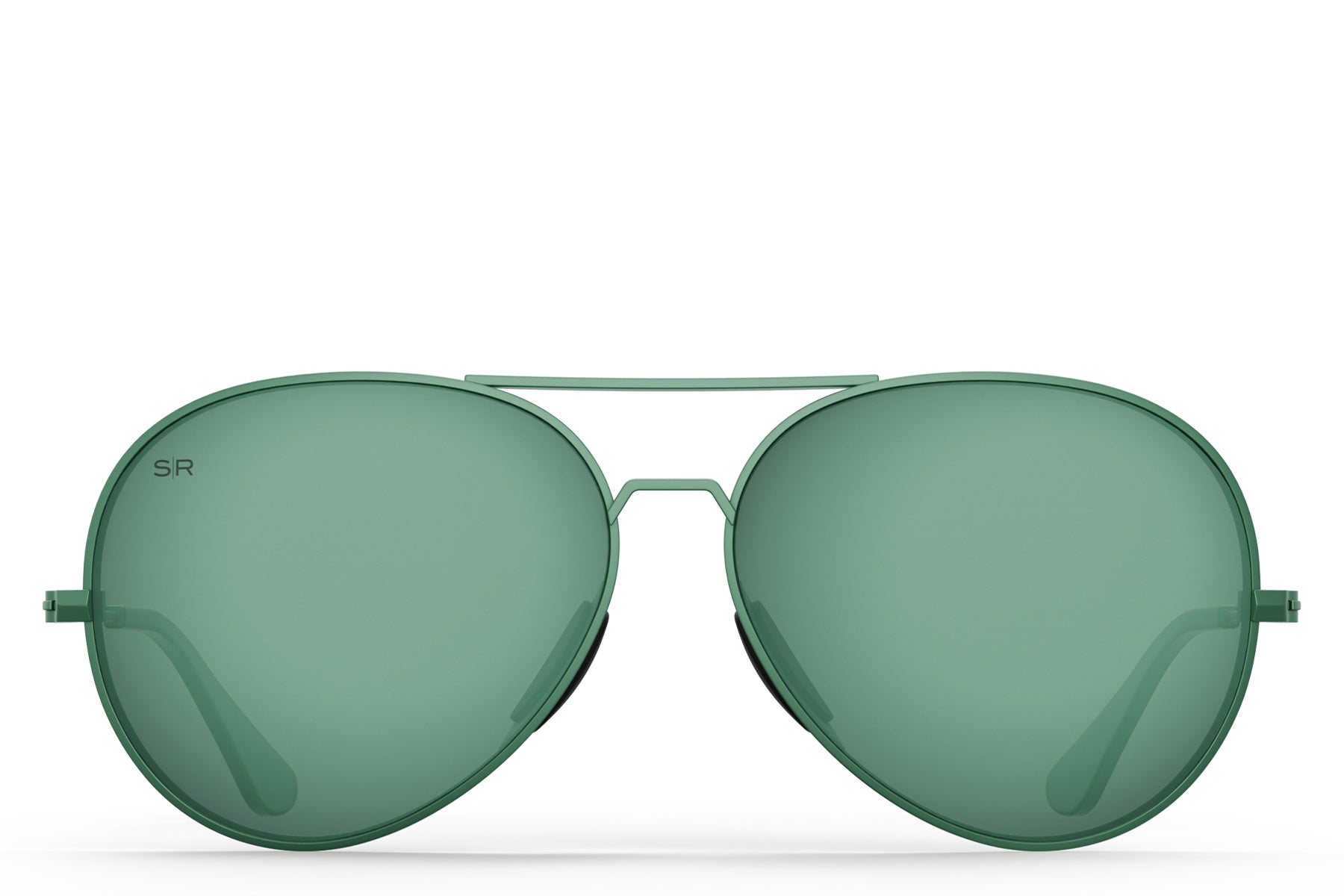 Alternative view of Tangle Free Aviator   Agave Polarized