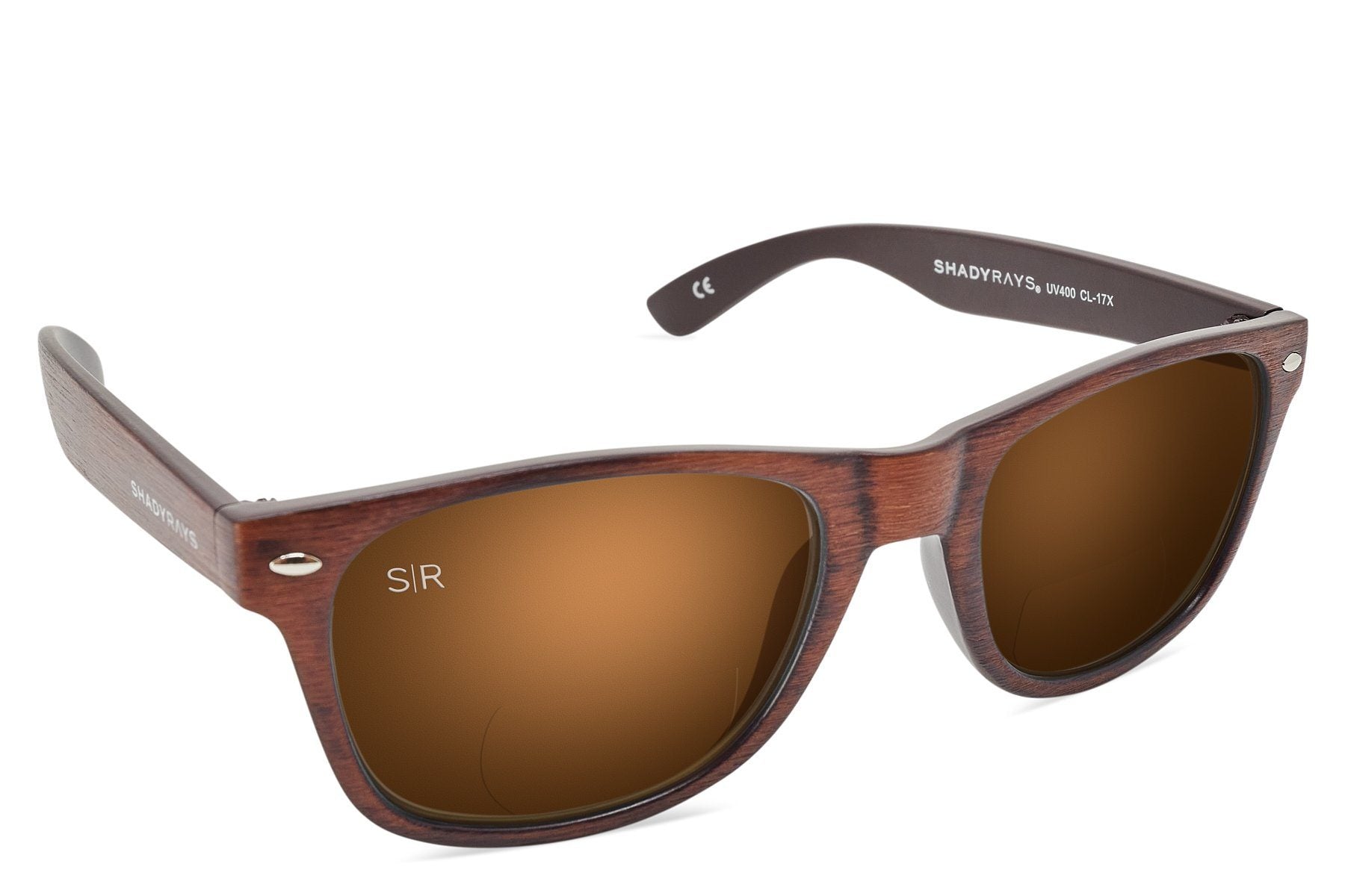 Alternative view of Classic Timber Readers +2.0   Amber Woods