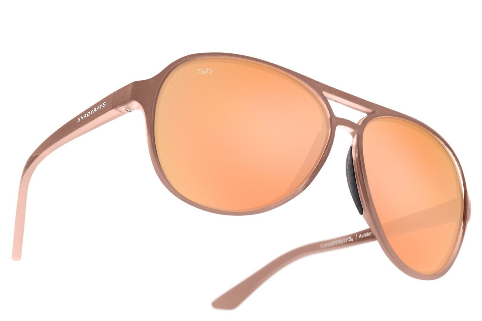Aviator Crossover   Peach Polarized
