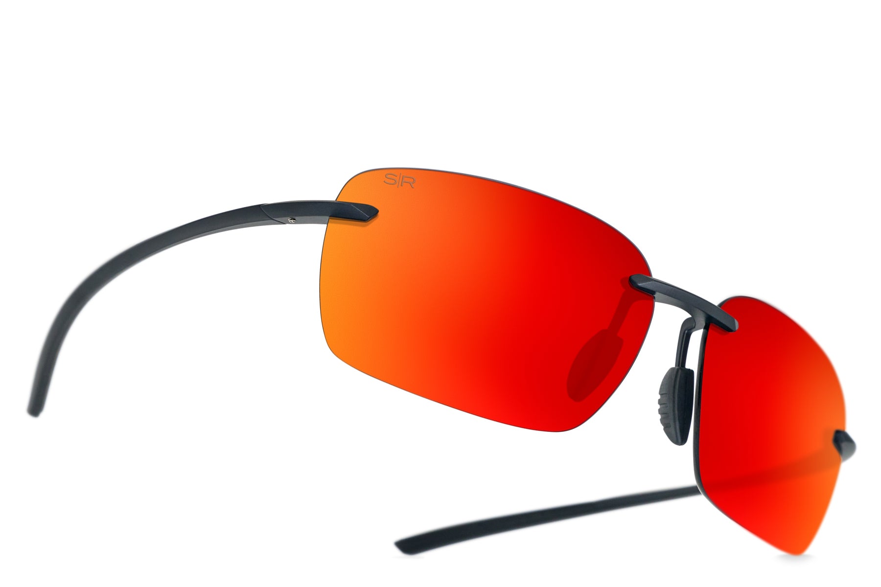 Huron Matte Black   Infrared Polarized