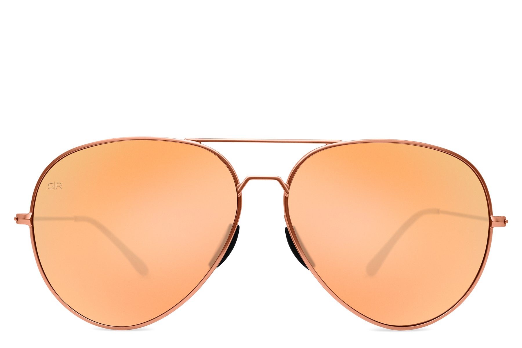 Alternative view of Tangle Free Aviator   Peach Polarized