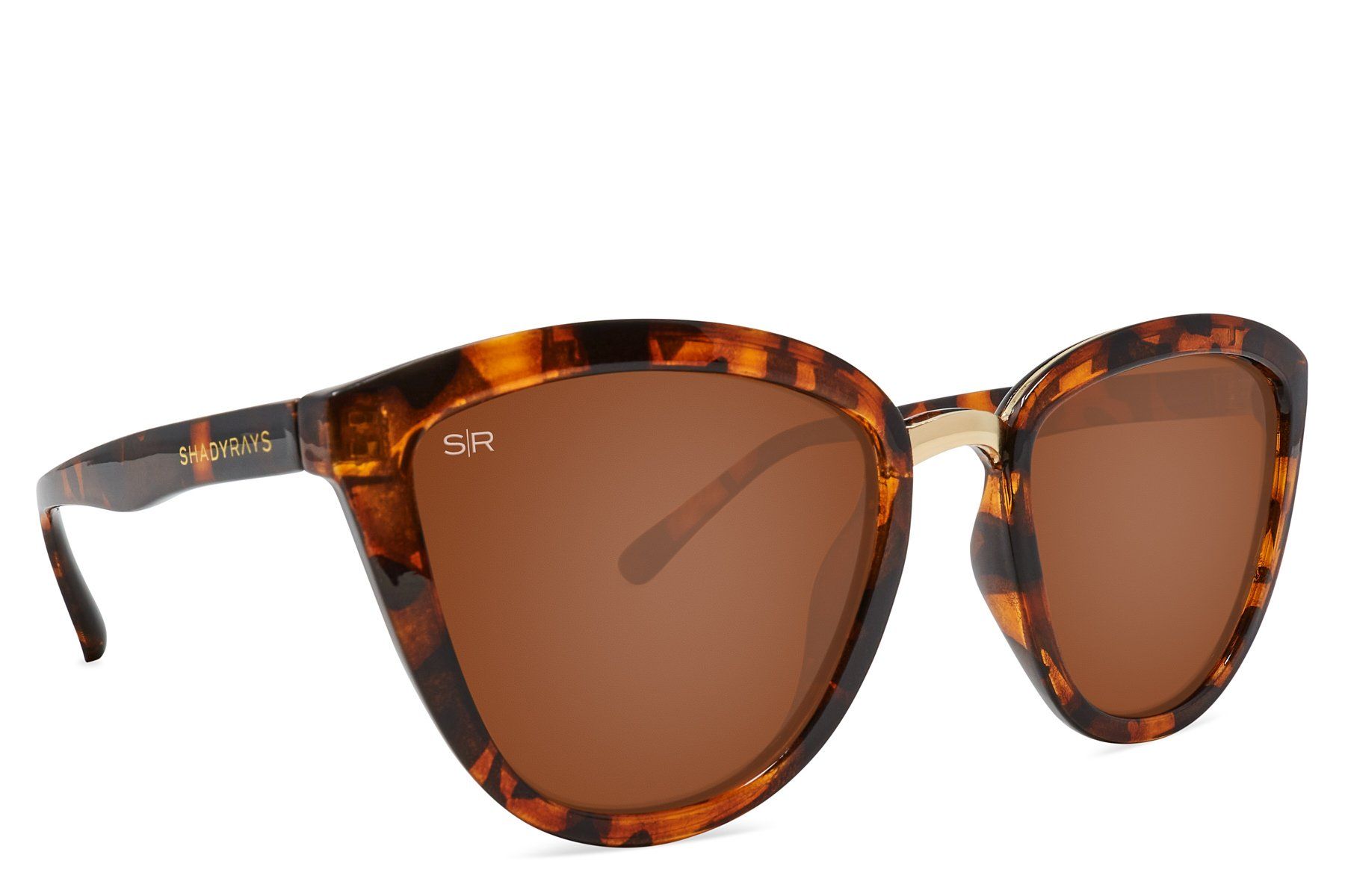 Alternative view of Calico   Amber Tortoise Polarized